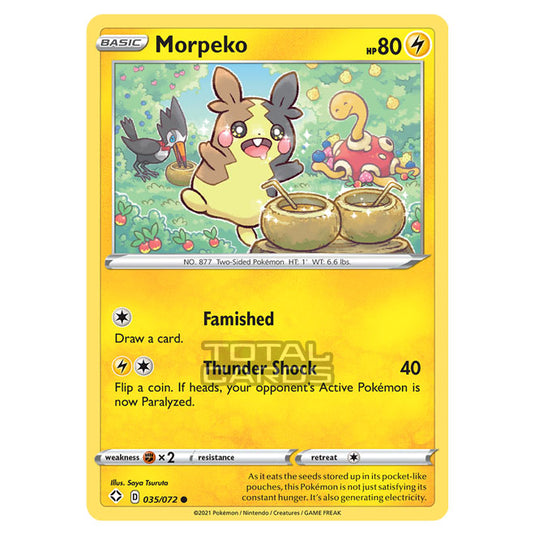 Pokemon - Sword & Shield - Shining Fates - Morpeko - 035/72