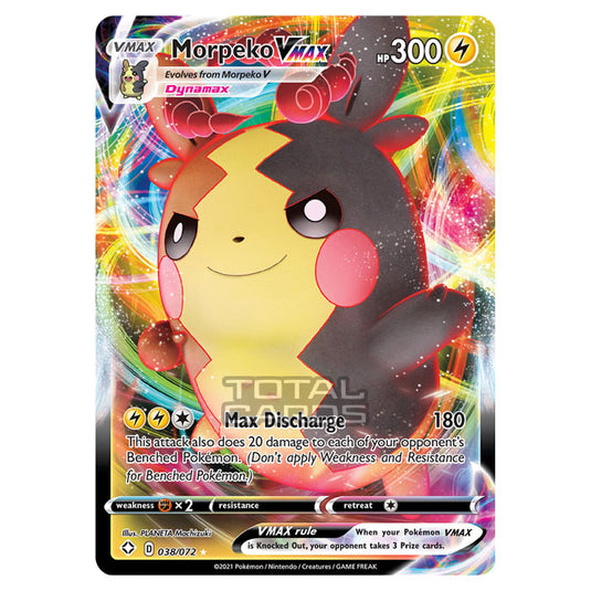 Pokemon - Sword & Shield - Shining Fates - Morpeko VMAX - 038/72