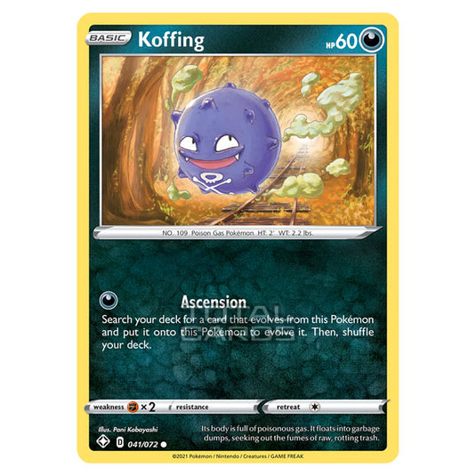 Pokemon - Sword & Shield - Shining Fates - Koffing - 041/72