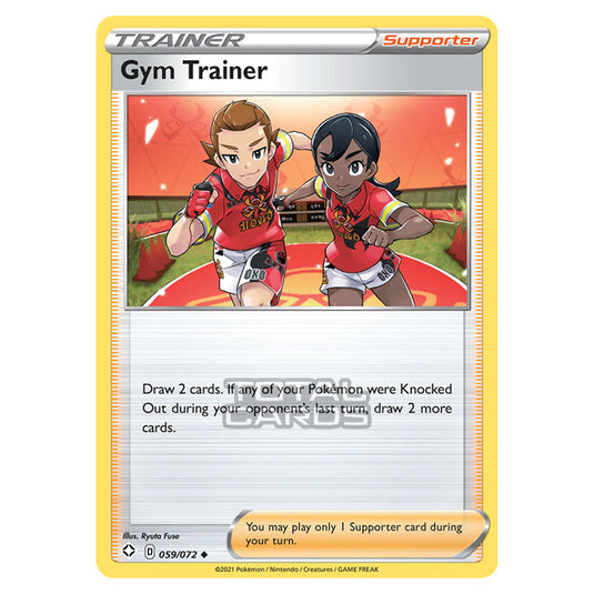 Pokemon - Sword & Shield - Shining Fates - Gym Trainer - 059/72