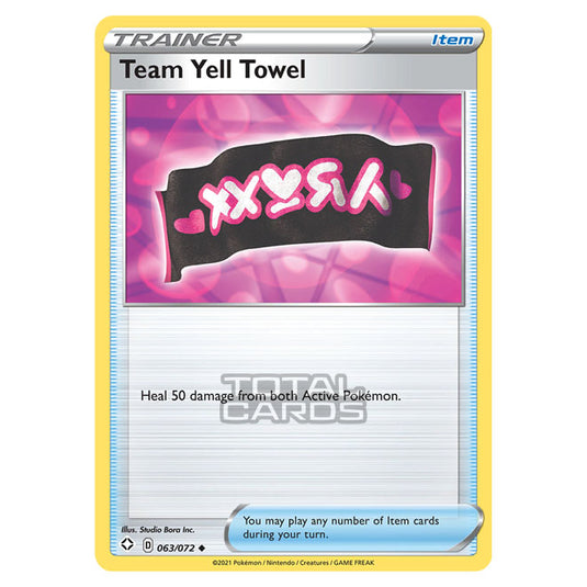 Pokemon - Sword & Shield - Shining Fates - Team Yell Towel - 063/72