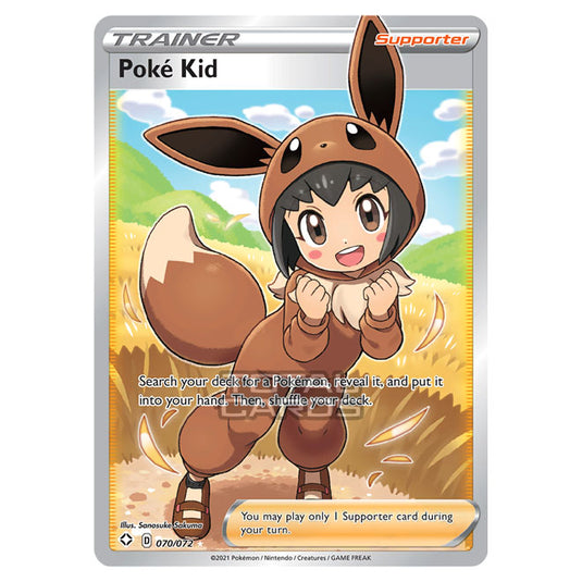 Pokemon - Sword & Shield - Shining Fates - Poke Kid - 070/72