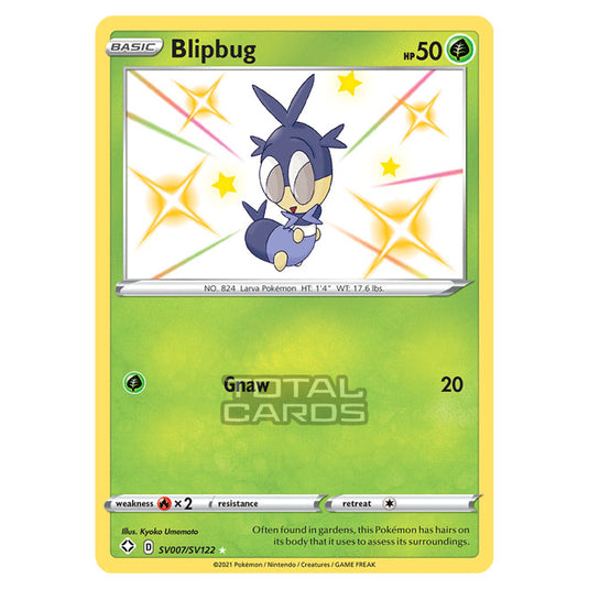 Pokemon - Sword & Shield - Shining Fates - Blipbug - SV007/SV122