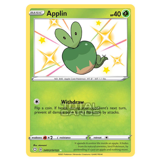 Pokemon - Sword & Shield - Shining Fates - Applin - SV012/SV122