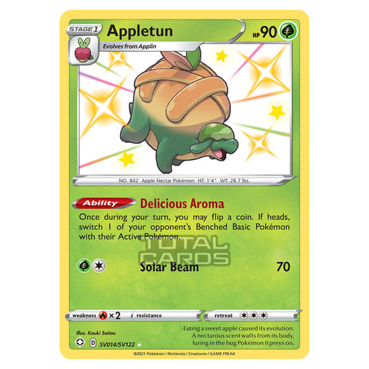 Pokemon - Sword & Shield - Shining Fates - Appletun - SV014/SV122