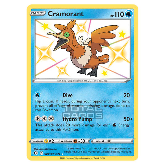 Pokemon - Sword & Shield - Shining Fates - Cramorant - SV030/SV122