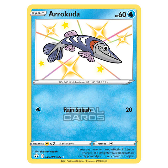 Pokemon - Sword & Shield - Shining Fates - Arrokuda - SV031/SV122