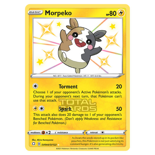 Pokemon - Sword & Shield - Shining Fates - Morpeko - SV044/SV122