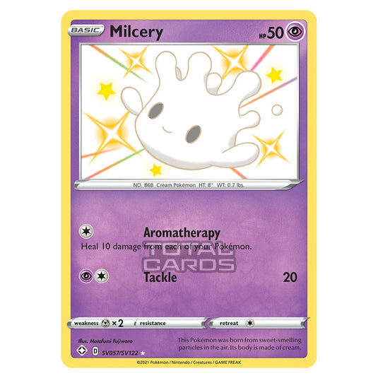 Pokemon - Sword & Shield - Shining Fates - Milcery - SV057/SV122