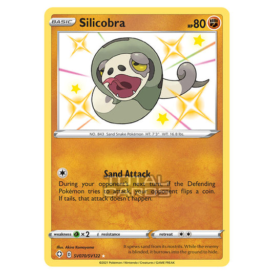 Pokemon - Sword & Shield - Shining Fates - Silicobra - SV070/SV122