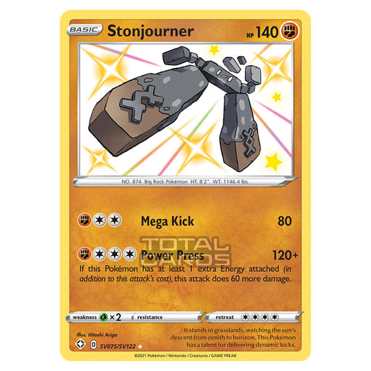 Pokemon - Sword & Shield - Shining Fates - Stonjourner - SV075/SV122