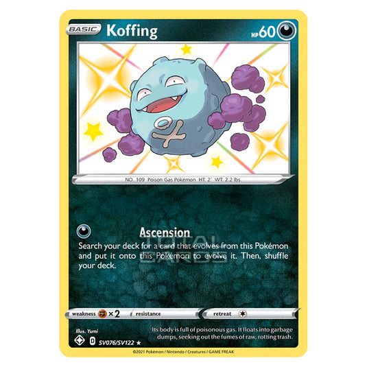 Pokemon - Sword & Shield - Shining Fates - Koffing - SV076/SV122