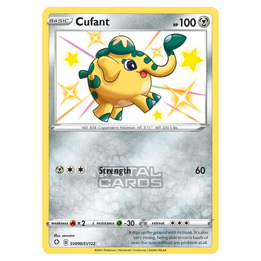 Pokemon - Sword & Shield - Shining Fates - Cufant - SV090/SV122