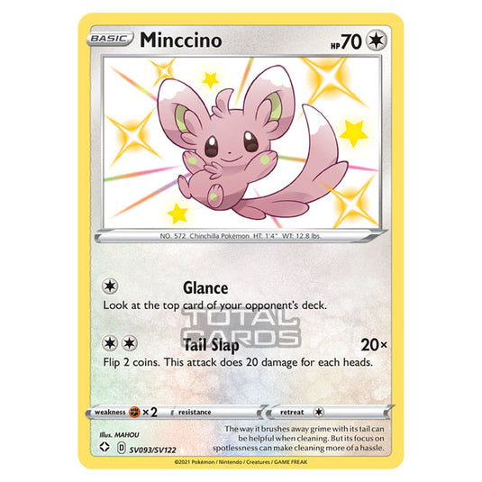 Pokemon - Sword & Shield - Shining Fates - Minccino - SV093/SV122