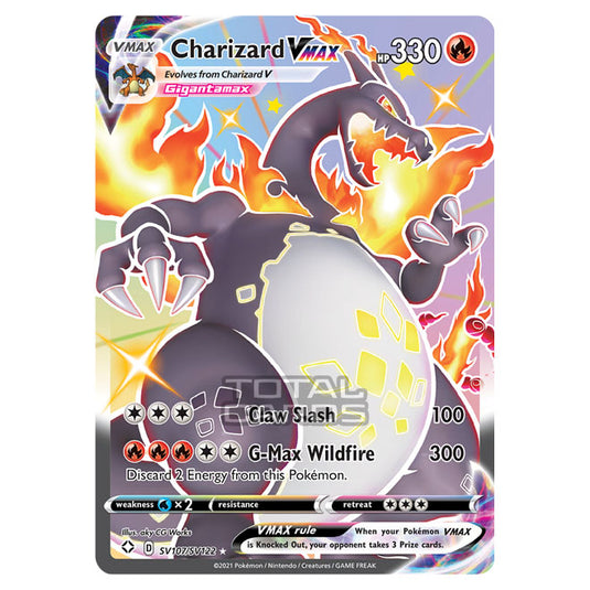 Pokemon - Sword & Shield - Shining Fates - Charizard VMAX - SV107/SV122