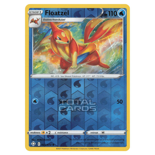 Pokemon - Sword & Shield - Shining Fates - Floatzel - 023/72 - (Reverse Holo)