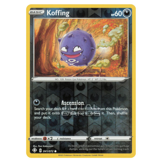 Pokemon - Sword & Shield - Shining Fates - Koffing - 041/72 - (Reverse Holo)