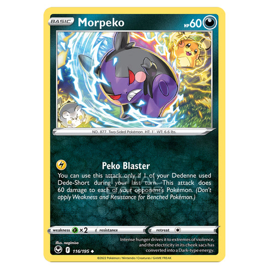 Pokemon - Sword & Shield - Silver Tempest - Morpeko - 116/195