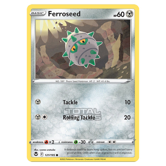 Pokemon - Sword & Shield - Silver Tempest - Ferroseed - 121/195