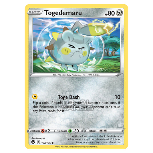 Pokemon - Sword & Shield - Silver Tempest - Togedemaru - 127/195