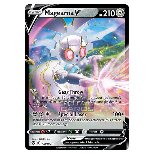 Pokemon - Sword & Shield - Silver Tempest - Magearna V - 128/195