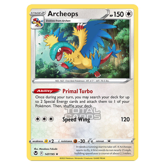 Pokemon - Sword & Shield - Silver Tempest - Archeops - 147/195