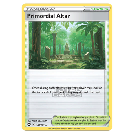 Pokemon - Sword & Shield - Silver Tempest - Primordial Altar - 161/195