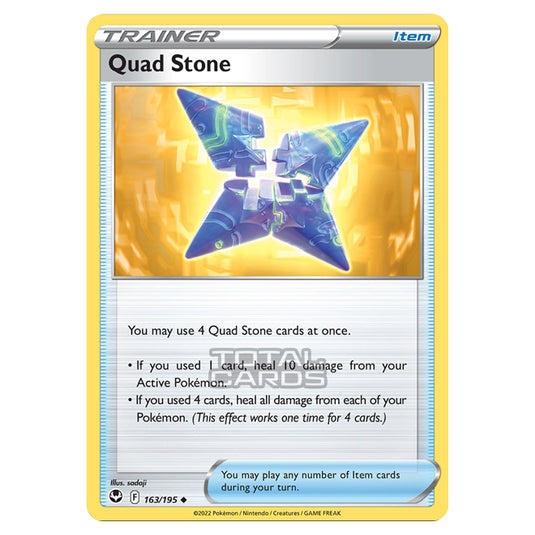 Pokemon - Sword & Shield - Silver Tempest - Quad Stone - 163/195