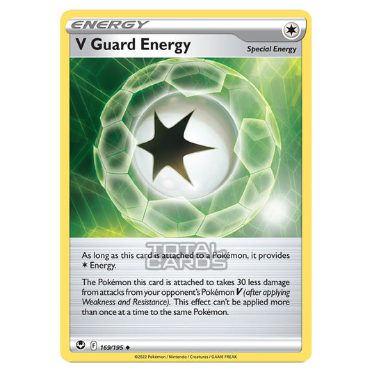 Pokemon - Sword & Shield - Silver Tempest - V Guard Energy - 169/195