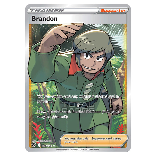 Pokemon - Sword & Shield - Silver Tempest - Brandon - 188/195