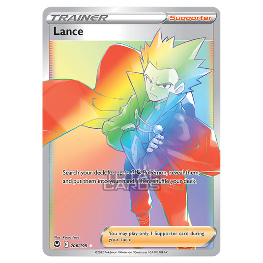 Pokemon - Sword & Shield - Silver Tempest - Lance - 206/195