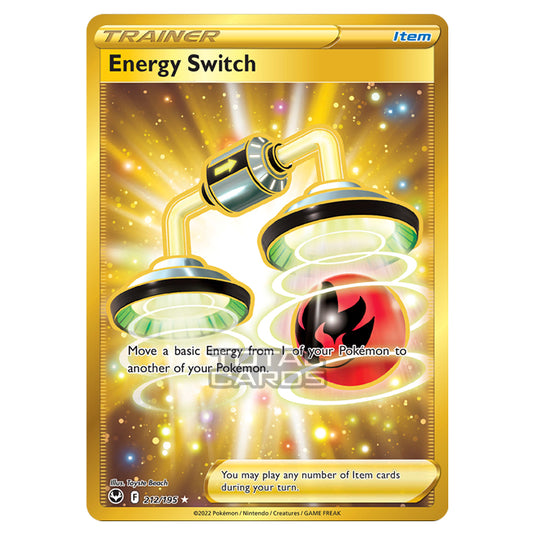 Pokemon - Sword & Shield - Silver Tempest - Energy Switch - 212/195