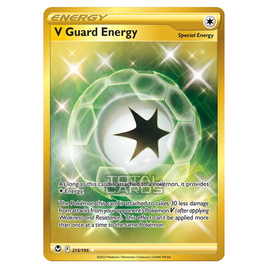 Pokemon - Sword & Shield - Silver Tempest - V Guard Energy - 215/195