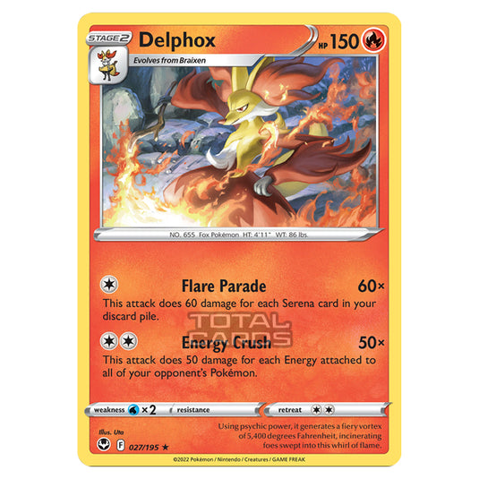 Pokemon - Sword & Shield - Silver Tempest - Delphox - 27/195