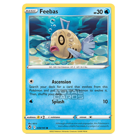 Pokemon - Sword & Shield - Silver Tempest - Feebas - 39/195