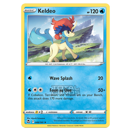 Pokemon - Sword & Shield - Silver Tempest - Keldeo - 46/195