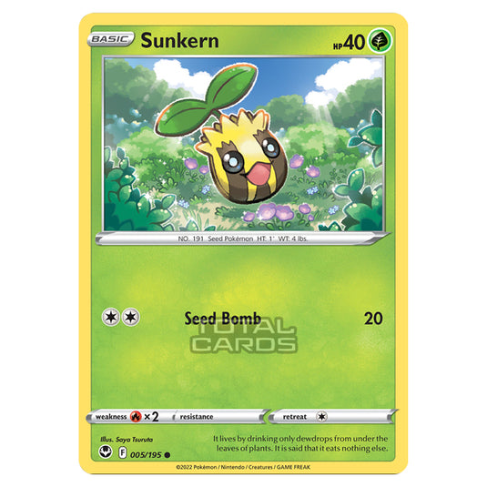 Pokemon - Sword & Shield - Silver Tempest - Sunkern - 5/195