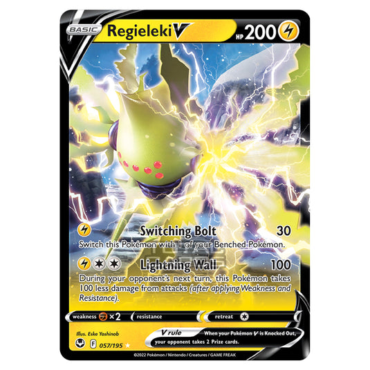 regieleki pokemon card CGC 8.5 VMAX 2022 JAPANESE PARADIGM TRIGGER 034/098 Attack 2 Pokemon - Sword & Shield