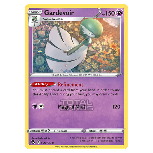 gardevoir pokemon card value 9/108 - Power Keepers Holofoil (Ability) Attack 1 Gardevoir-GX - Burning Shadows #159