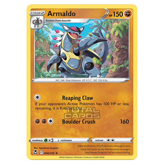 Pokemon - Sword & Shield - Silver Tempest - Armaldo - 96/195