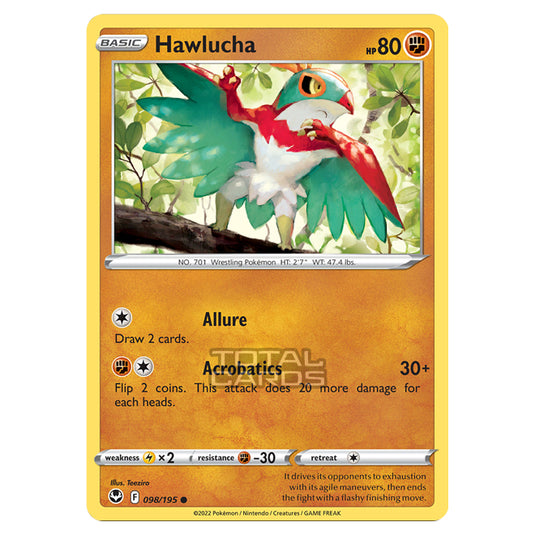 Pokemon - Sword & Shield - Silver Tempest - Hawlucha - 98/195