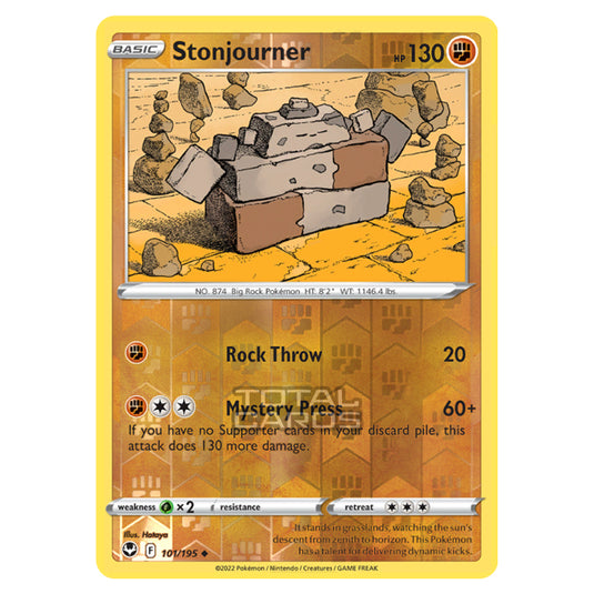 Pokemon - Sword & Shield - Silver Tempest - Stonjourner - 101/195