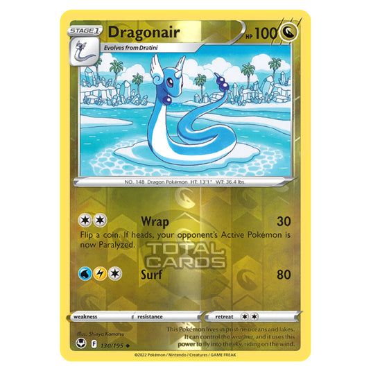 Pokemon - Sword & Shield - Silver Tempest - Dragonair - 130/195 - (Reverse Holo)