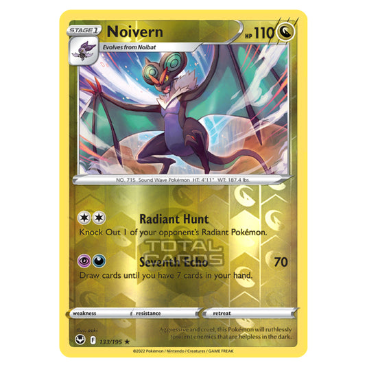 Pokemon - Sword & Shield - Silver Tempest - Noivern - 133/195 - (Reverse Holo)