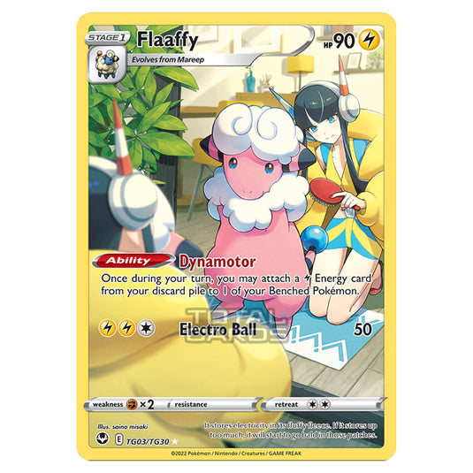 Pokemon - Sword & Shield - Silver Tempest Trainer Gallery - Flaaffy - TG03/30