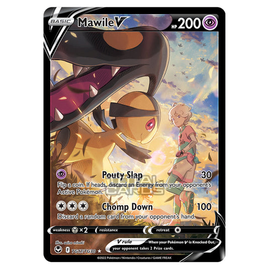 Pokemon - Sword & Shield - Silver Tempest Trainer Gallery - Mawile V - TG17/30