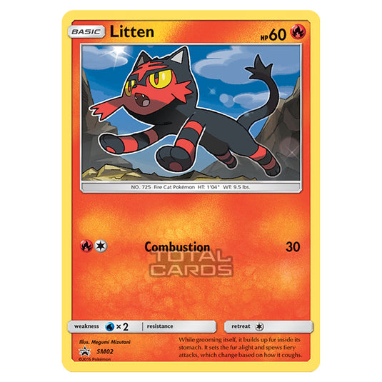 Pokemon - Sun & Moon - SM Black Star Promos - Litten - SM02