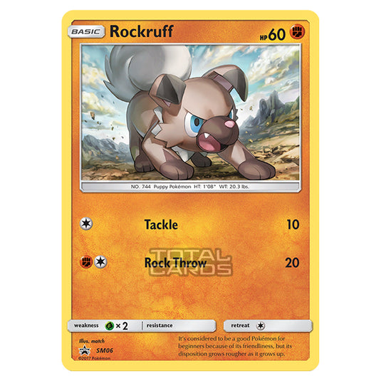 Pokemon - Sun & Moon - SM Black Star Promos - Rockruff - SM06