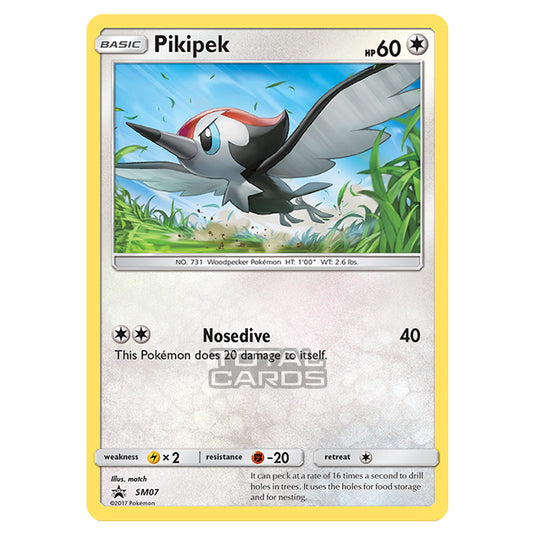 Pokemon - Sun & Moon - SM Black Star Promos - Pikipek - SM07