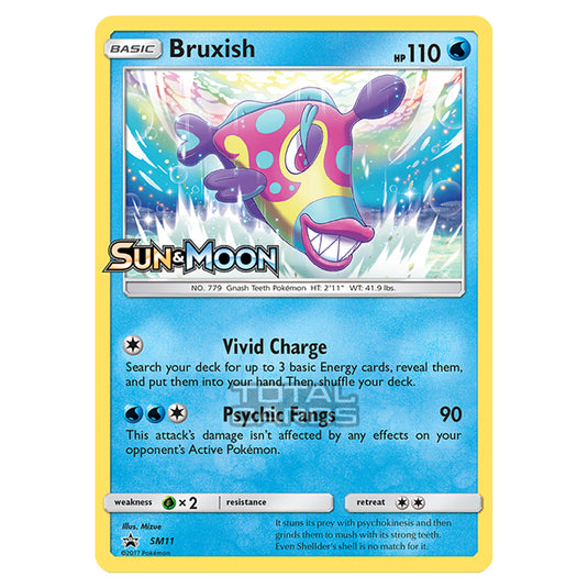 Pokemon - Sun & Moon - SM Black Star Promos - Bruxish - SM11